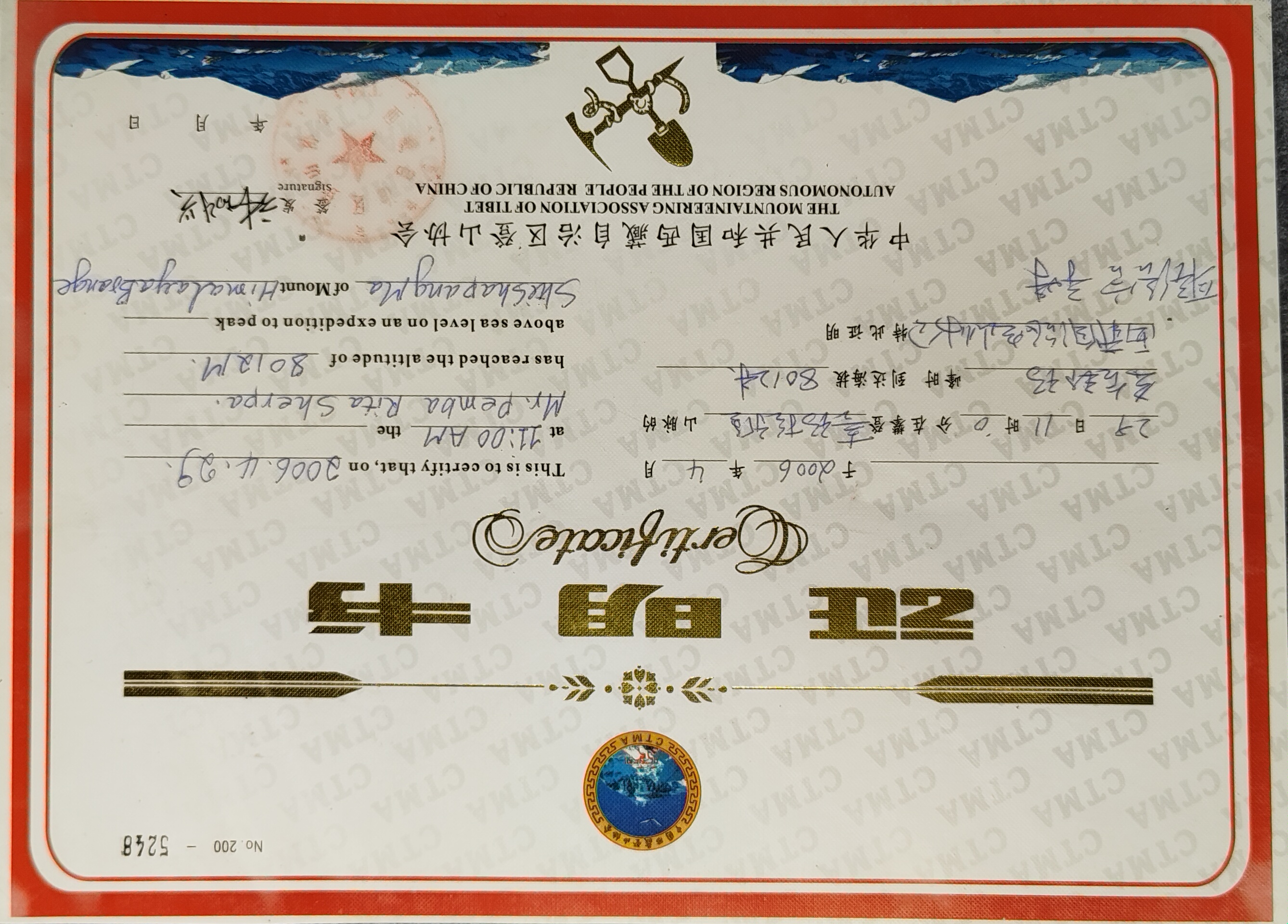 shishapangma